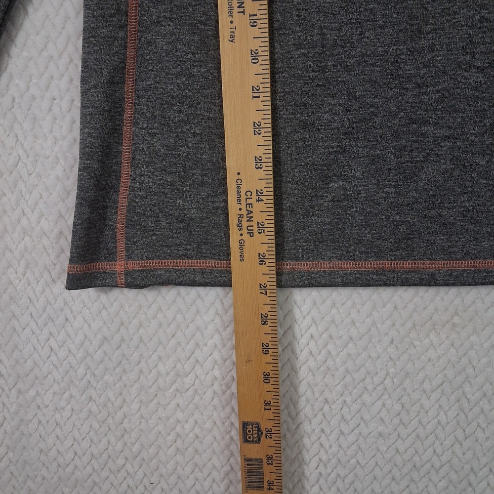 Harley-Davidson Full Zip Performance Jacket Womens Medium Gray Orange - Picture 3 of 12